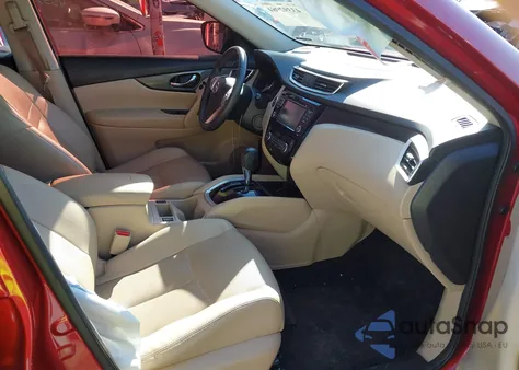 2016 Nissan Rogue Sl из США, поврежденный, VIN KNMAT2MV8GP698212